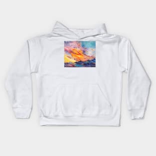 Pyrenees. Golden Hour Kids Hoodie